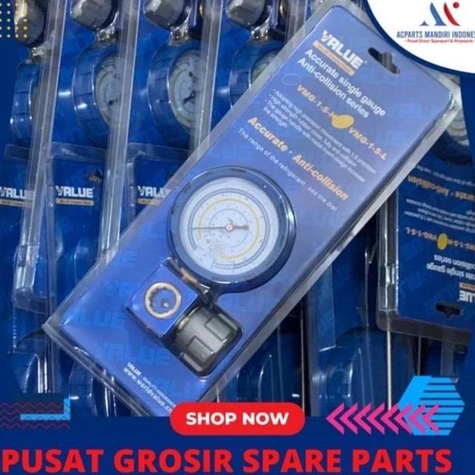 TESTING MANIFOLD AC VALUE SINGLE R22 R410 R134 R407 HIGH QUALITY