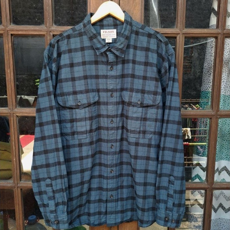 Kemeja FILSON Original Koleksian Flannel Big Size XXL Mens