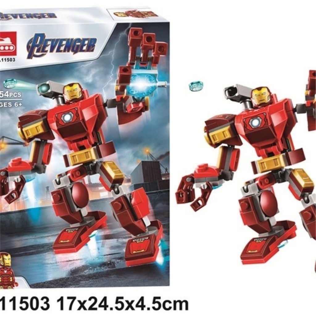 Superheroes Marvel Ironman Mecha No Brand Brick