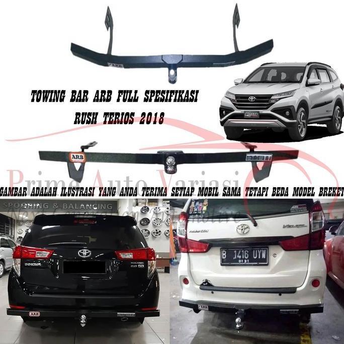 Towing Bar Arb Besi Bumper Belakang Towing Bar - Rush Terios 2018