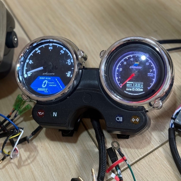 SPEEDOMETER RX KING DIGITAL CUSTOM SPIDO RX KING DIGITAL LED