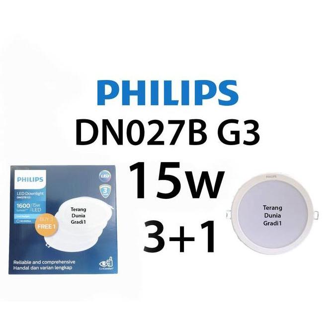 TERMURAH - Donwlight Philips 15w Downlight DN027b G3 15w Downlight Philips DN027b 15w Downlight Phil