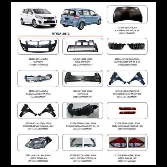 TERBARU BEMPER BUMPER DEPAN ERTIGA R3 NHF