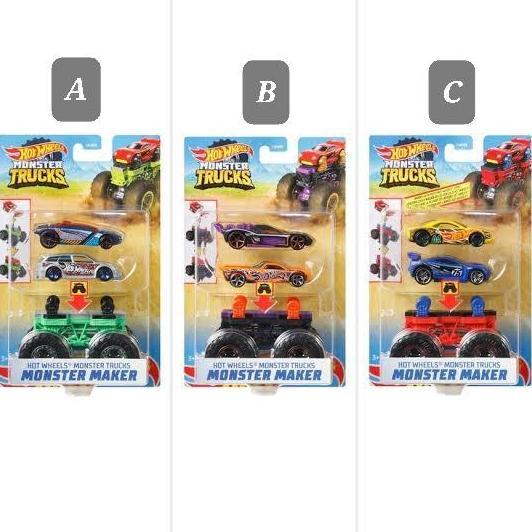 HOTWHEELS MONSTER MAKER TRUCKS HOT WHEELS DIECAST