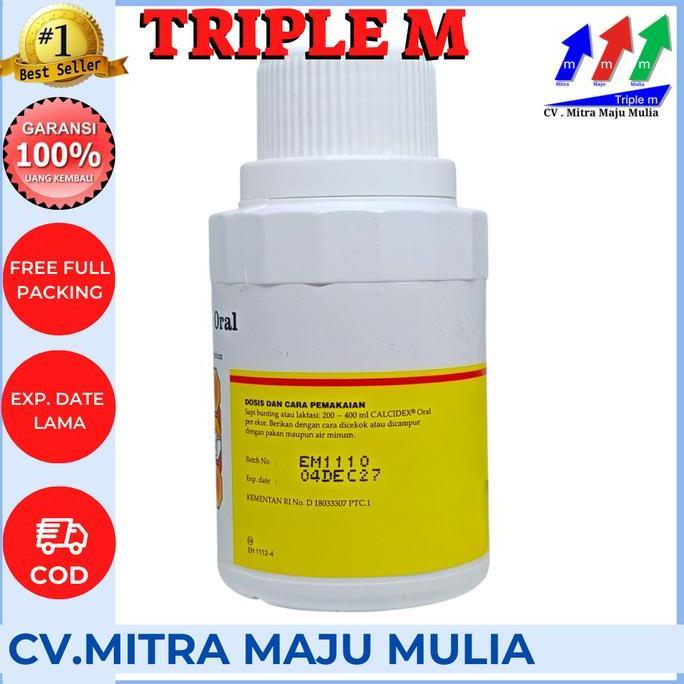 Calcidex Oral 100 ml - OBAT HEWAN TERNAK