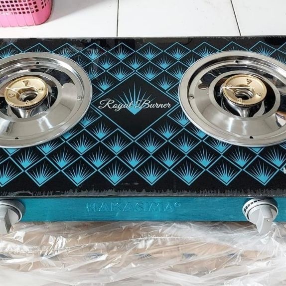 Hakasima Royal Burner Kompor Gas 2 Tungku