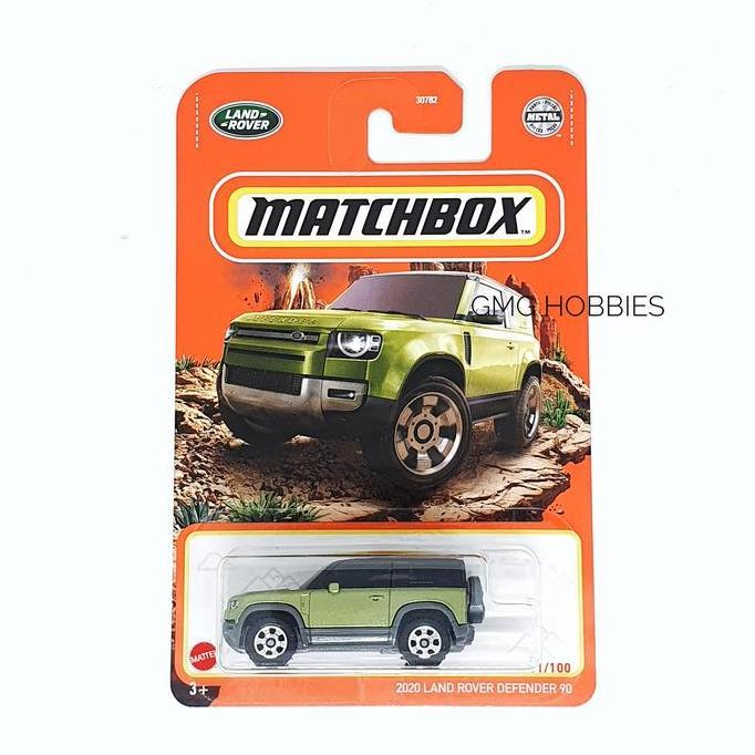 Y 2021 - 2020 LAND ROVER DEFENDER 90 MATCHBOX DIECAST MOBIL MATTEL