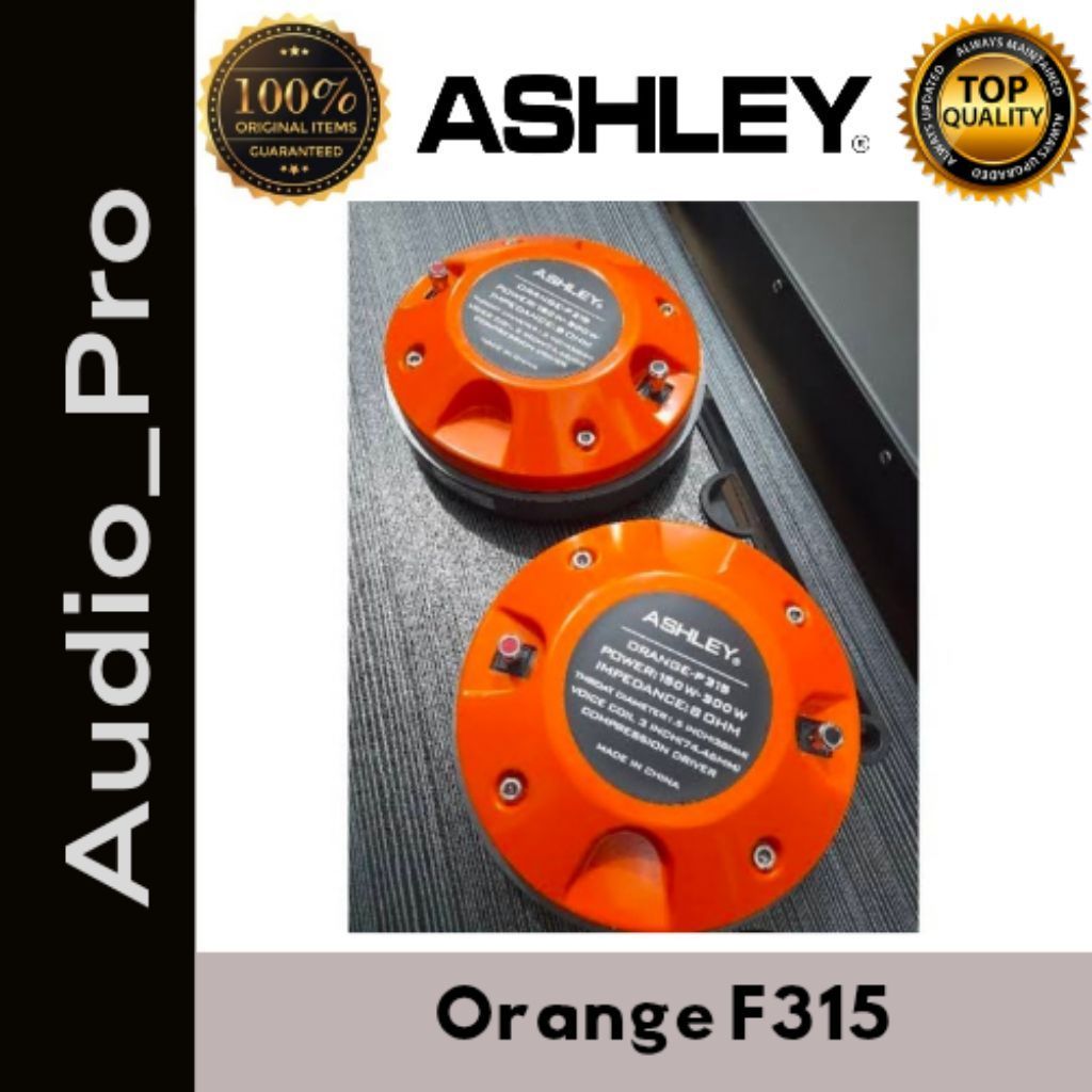 Tweeter Ashley Orange F315 | Driver Tweeter Ashley F315 Orange