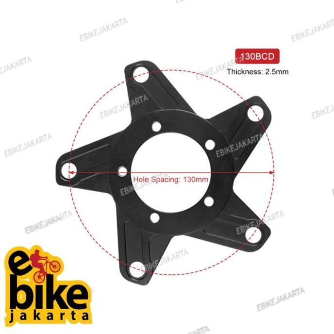 Promo CHAIN RING ADAPTER BBS02 TO BCD130 SPIDER PNP BAFANG BBS02 Diskon