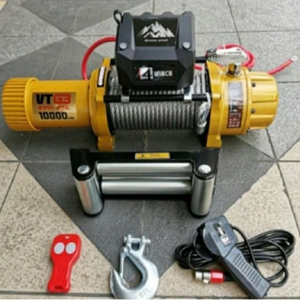 4winch Supersonic VT G3 10000lbs High Speed Winch baja