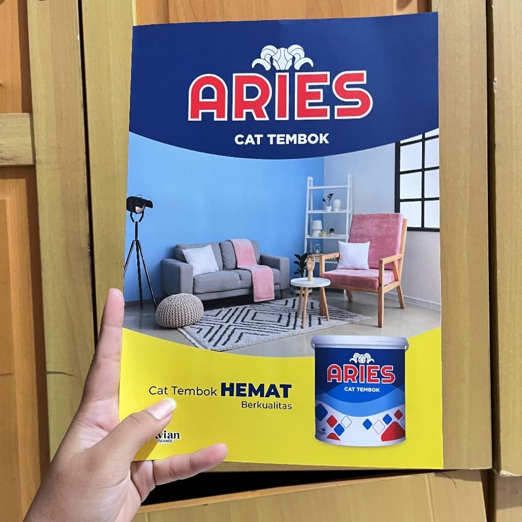 Katalog Warna Aries Cat Tembok Avian | Katalog Warna Cat Aries Original