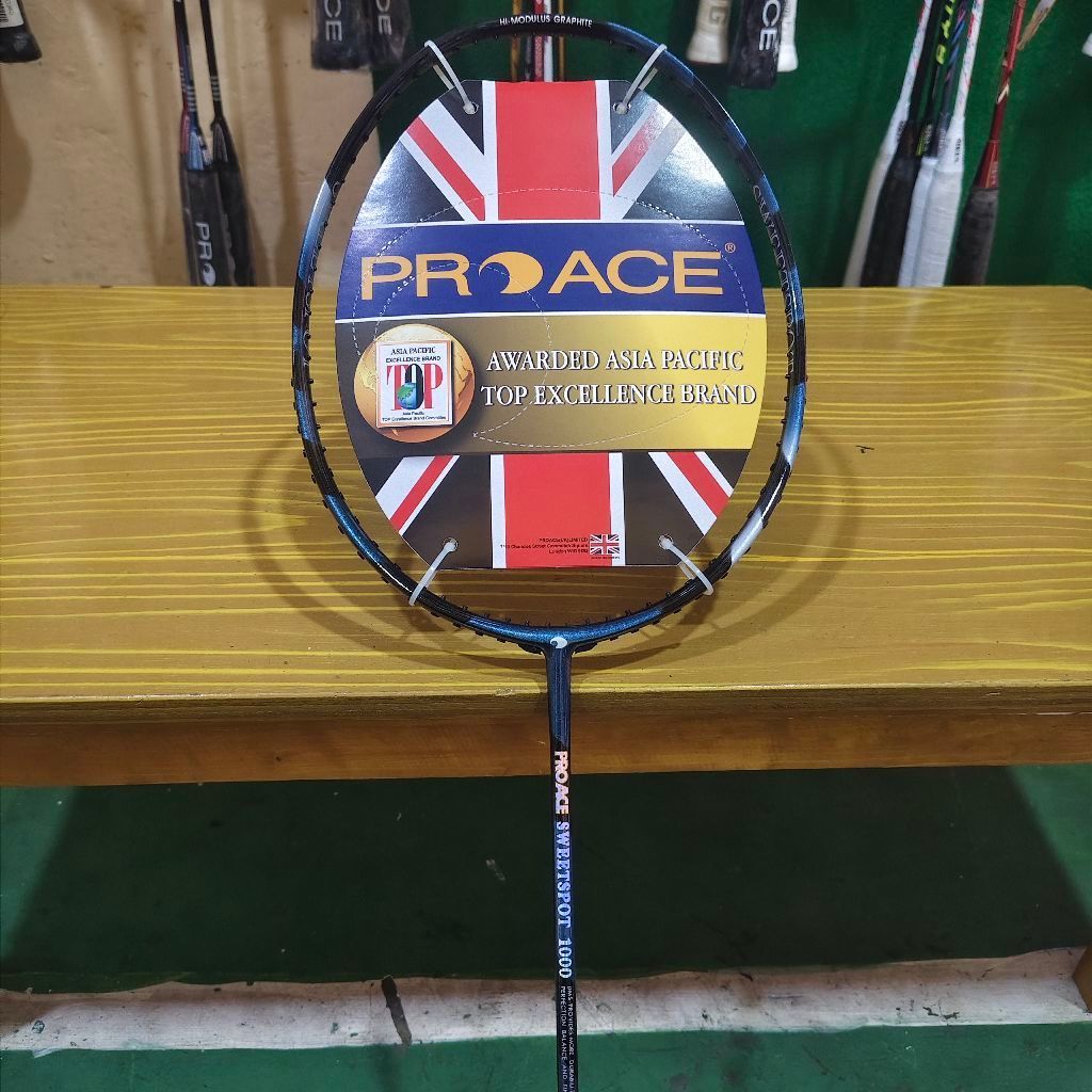 RAKET BADMINTON PRO ACE SWEETSPOT 1000 GEN PERTAMA ORIGINAL 3UG5 30LBS