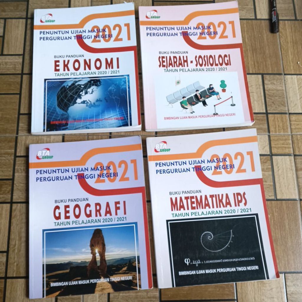 BUKU PANDUAN EKONOMI, SEJARAH SOSIOLOGI, GEOGRAFI, MATEMATIKA IPS