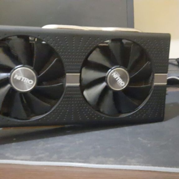 VGA RX 580 SAPPHIRE PULSE NITRO 4GB GDDR5 UNIT NORMAL DAN BERFUNGSI / RX 580 4GB