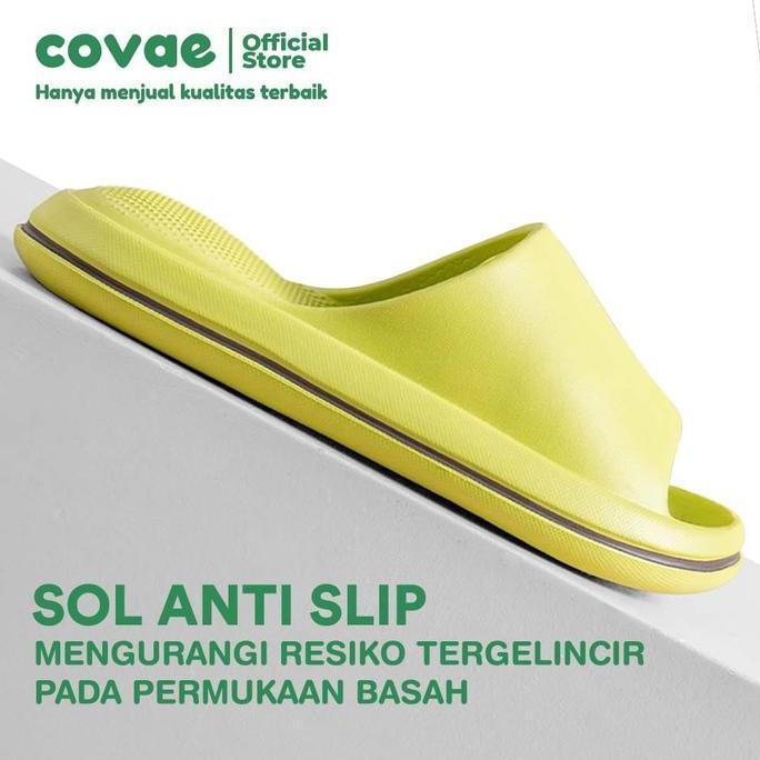COVAE Sandal Wanita Air Slipper 2 Bantalan Super Empuk Sandal Slippers Anti Slip Bahan EVA Plus