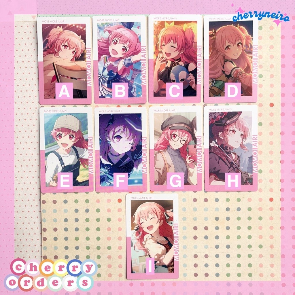 Project SEKAI ePick Card MORE MORE JUMP Momoi Airi