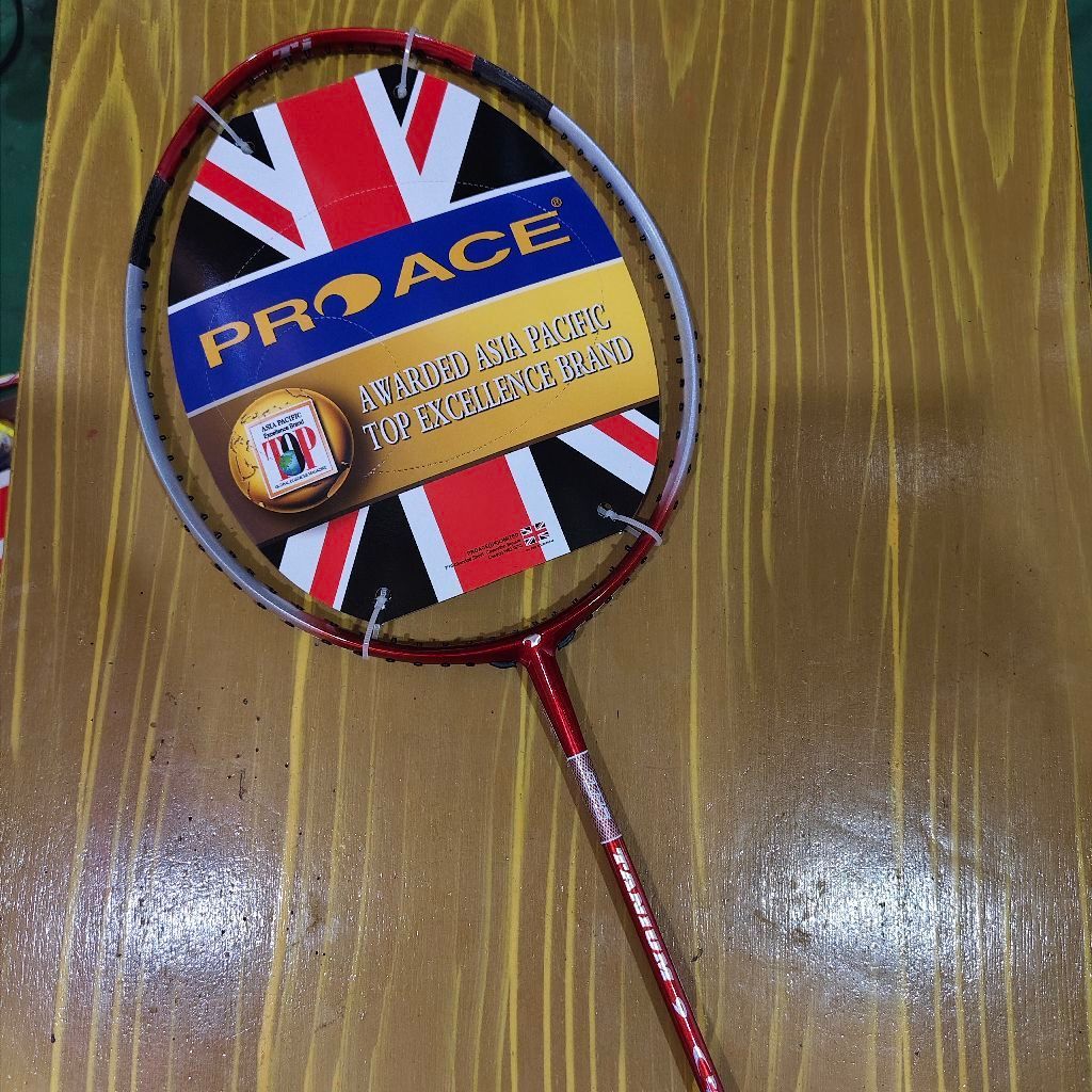 RAKET BADMINTON PRO ACE TI TITANIUM 9 ORIGINAL 3UG5 30LBS