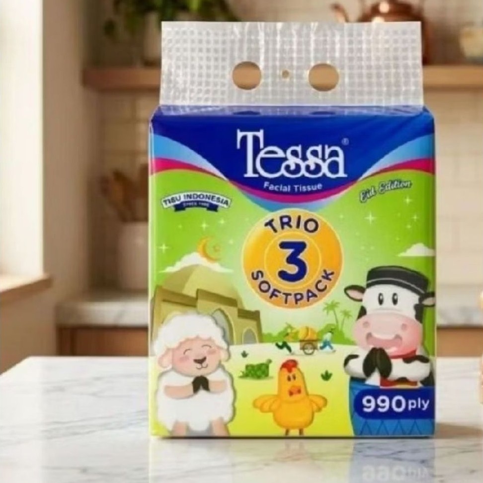 Tissue Tessa Trio/Tissue Facial Tessa Triopack