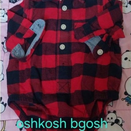 jumper flanel oshkosh bgosh