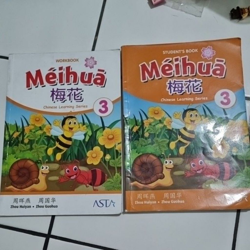 Meihua 3 Studentbook Dan Workbook Bekas Original