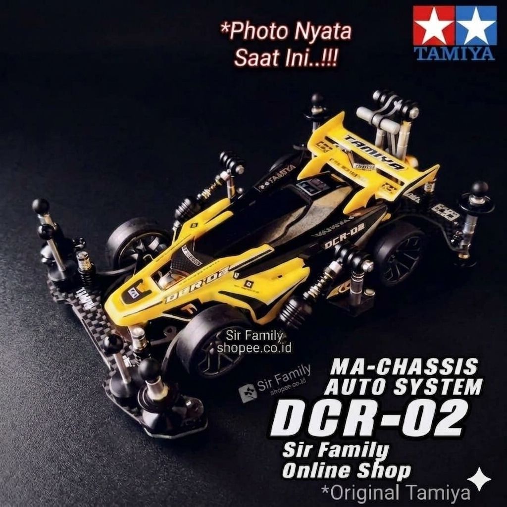 Original Tamiya DCR 02 Kuning _ Tamiya BMAX / Side Damper+