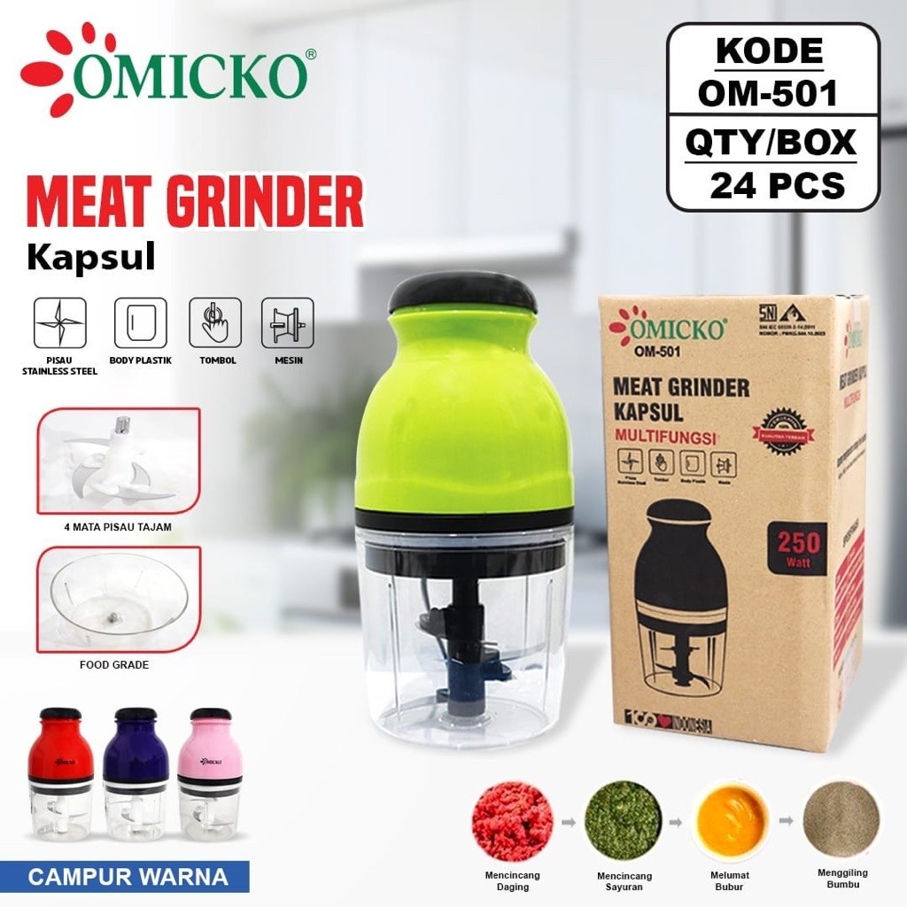 CHOPPER OMICKO OM-501 MEAT GRINDER 250W