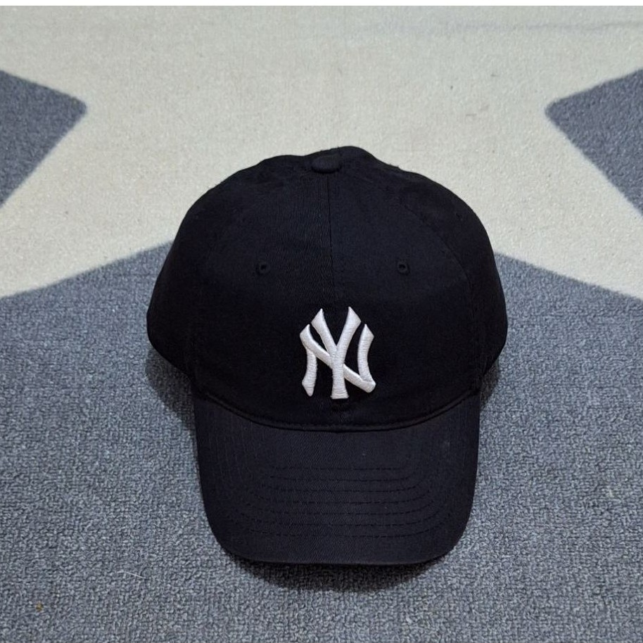 topi mlb yankees strapback simple cap second preloved