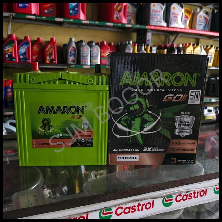 DISKON AKI MOBIL AMARON GO 38B20L,  AMARON NS40ZL