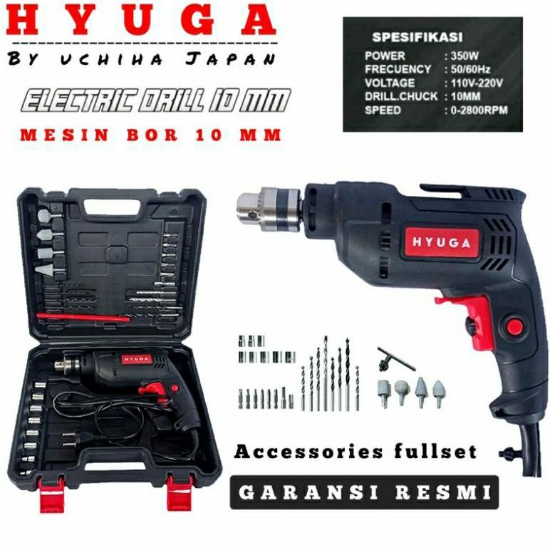 mesin bor 10mm kuat sekelas makita kualitas hyuga