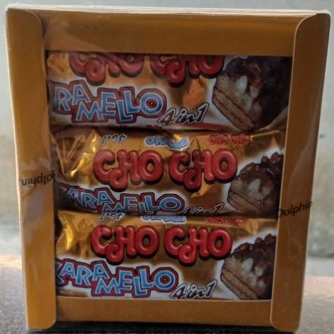Cho Cho Karamello - Wafer - Karamel - Cokelat - Snack - Chocolate / Snack