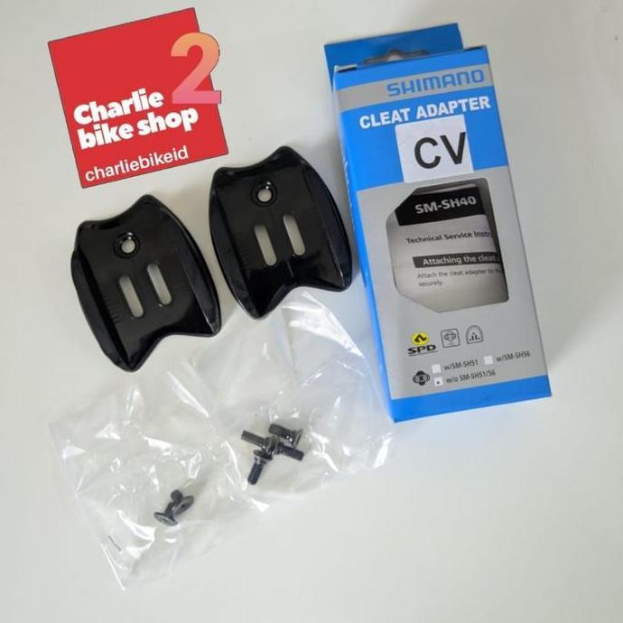 Promo Shimano Cleat Adapter For SPD Cleat Sepatu Shimano SM - SH40 Diskon