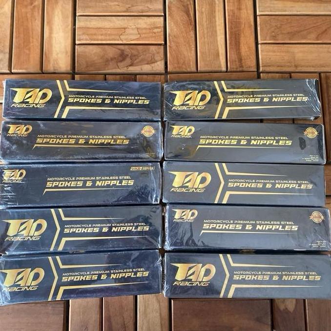 Tad racing ruji jari jari stainless velg motor