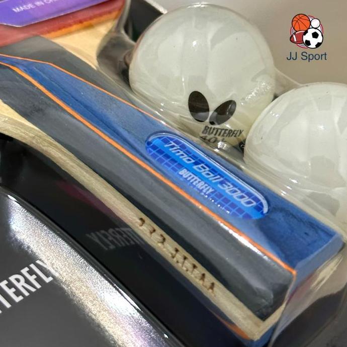 Bet Pingpong Bat Pingpong Butterfly TIMO BOLL 3000 ORIGINAL