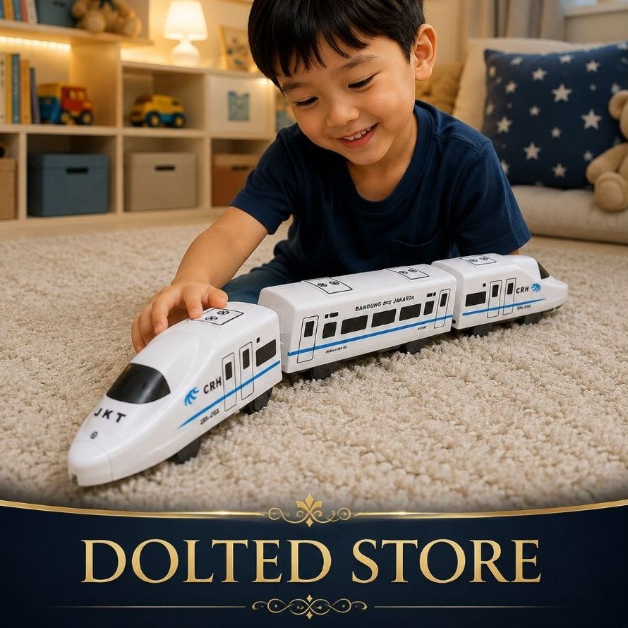 mainan Set Track Kereta Api MRT - Mainan Edukasi Kereta Api MRT