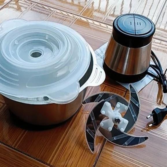 Blender Chopper Blender Daging Stainless Coper Penggiling Daging Serbaguna 2liter