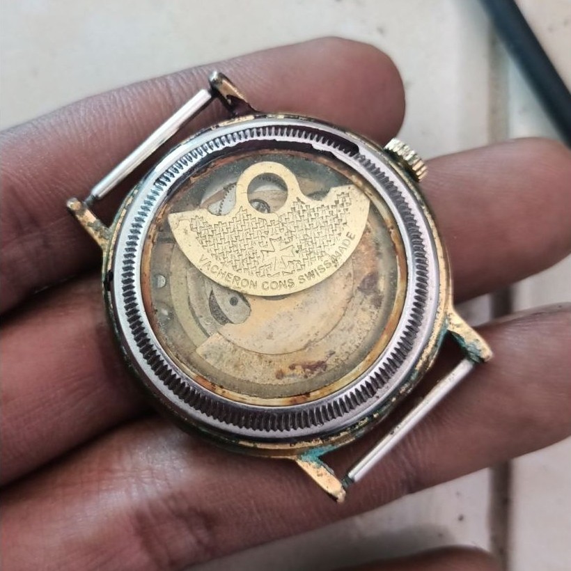 JAM TANGAN VACHERON CHONS ORIGINAL PERLU SERVIS