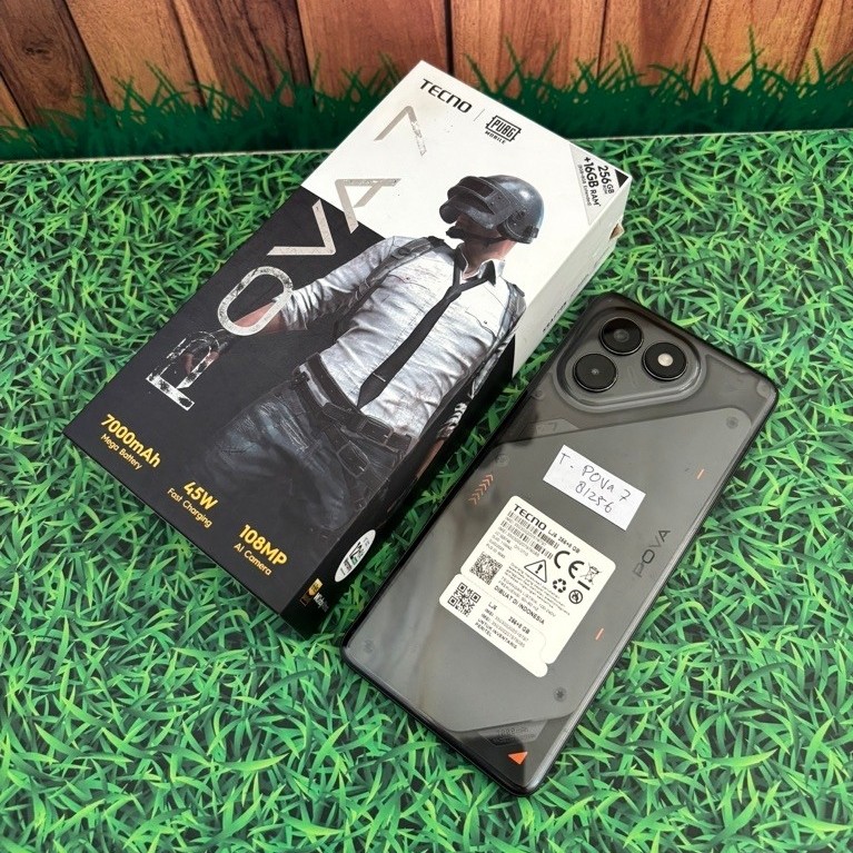 Tecno Pova 7 8/256 Second Resmi Indonesia