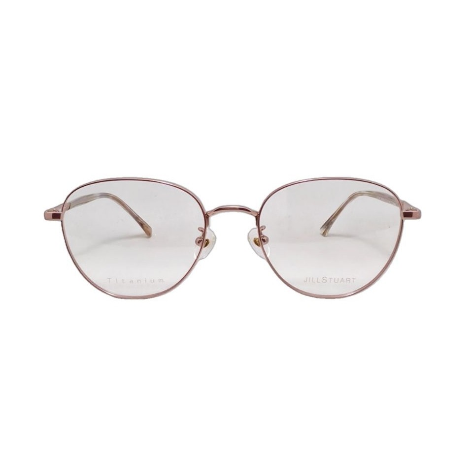 Frame Kacamata Fashion Wanita JillStuart Original JS70136 C01 Rosegold 52-19-142 Titanium