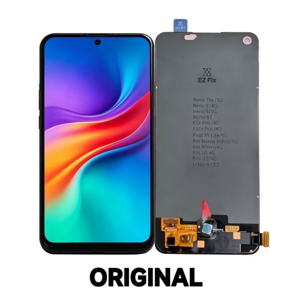 LCD AMOLED RENO 7,RENO 8 SECOND