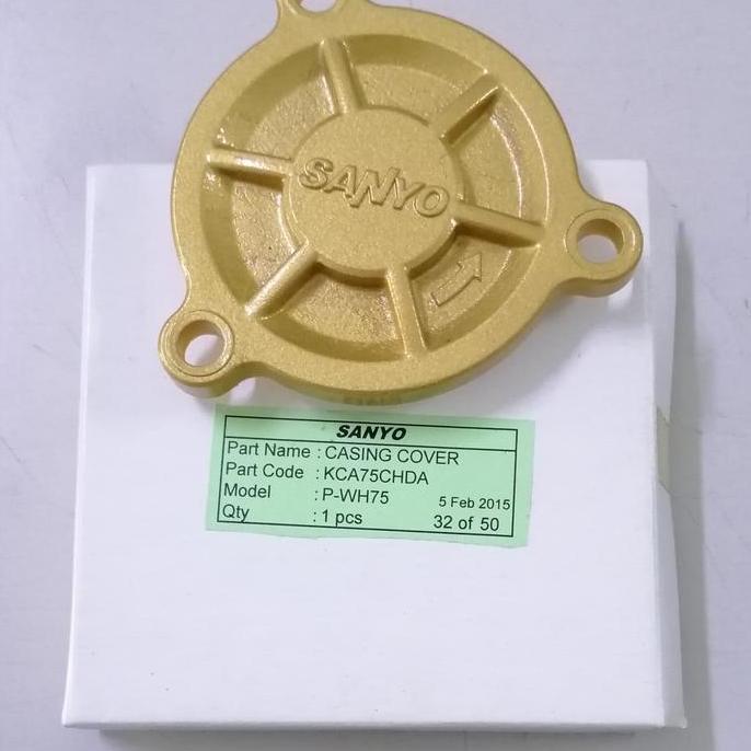 Spare part Pompa Air Sanyo Casing Cover PH-75A / PWH-75
