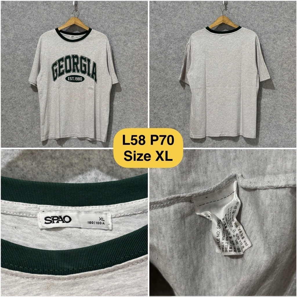 Kaos SPAO Abu Original