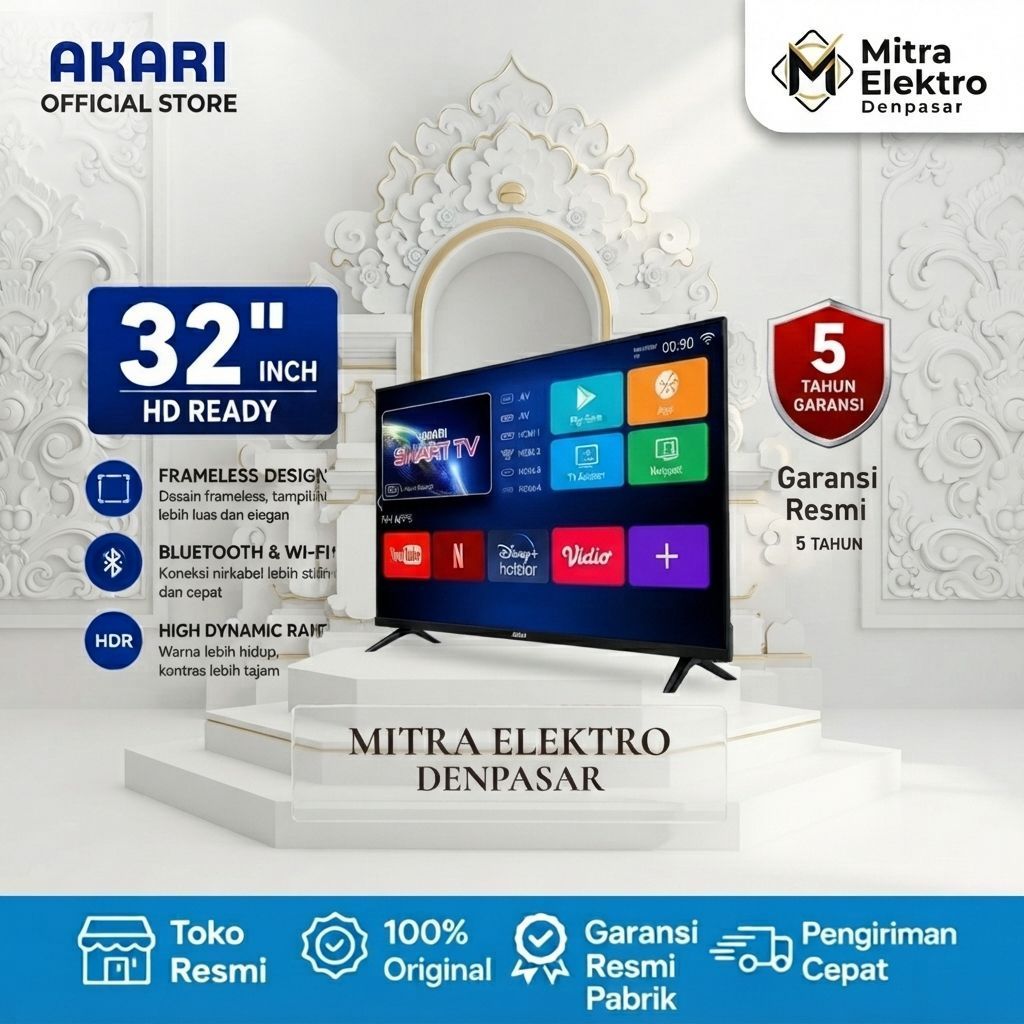 TV AKARI 32 INCH AT32B57 Smart Android TV