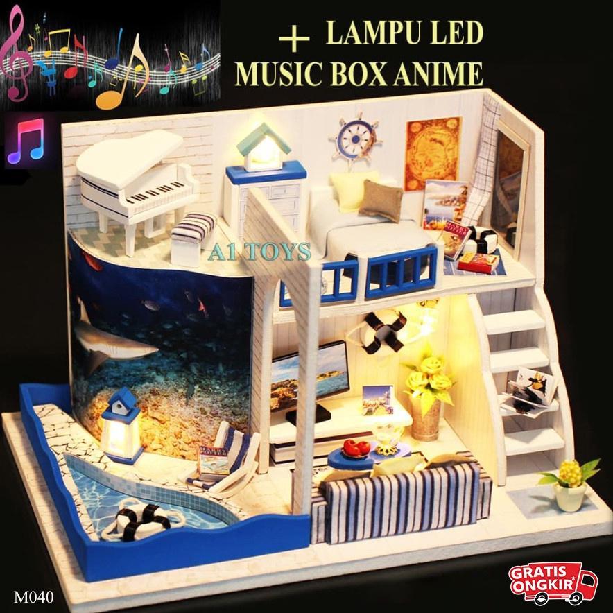 Mainan rumah rumahan mainan rumah boneka mainan rumah miniatur mainan rumah kayu mainan dollhouse ma