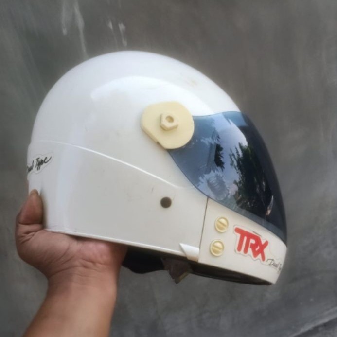 Helm full face TRX jadul astronot