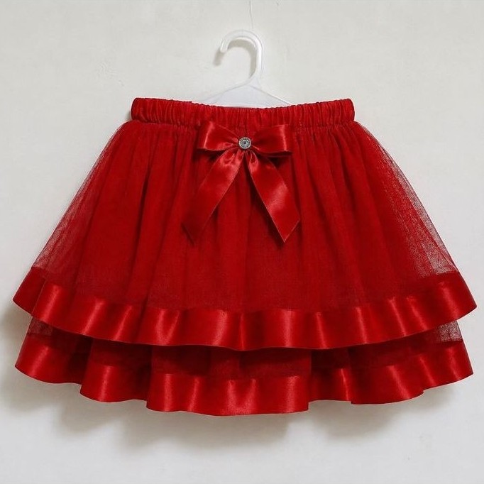 Rok Tutu Anak Elegan Model Bertingkat