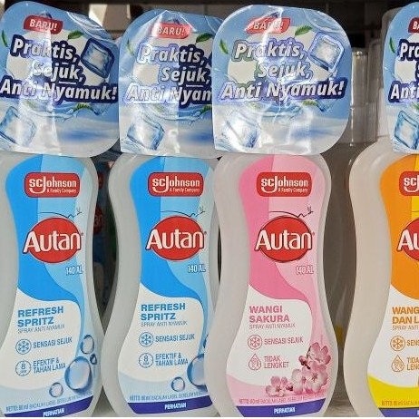 Autan spray refresh spritz 100ml