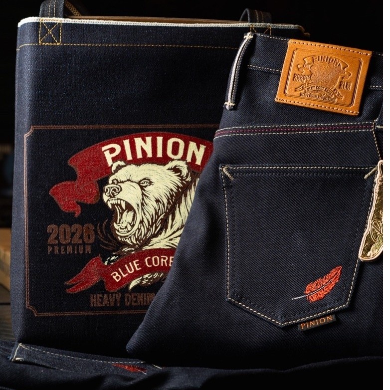 [READY STOCK] PINION DENIM - SILVER BEAR 21oz