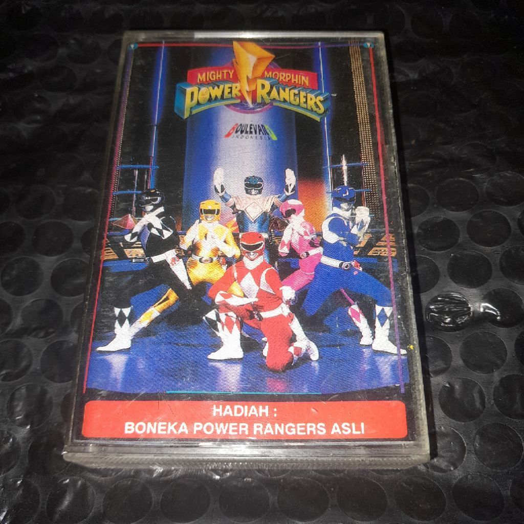 kaset power rangers soundtrack