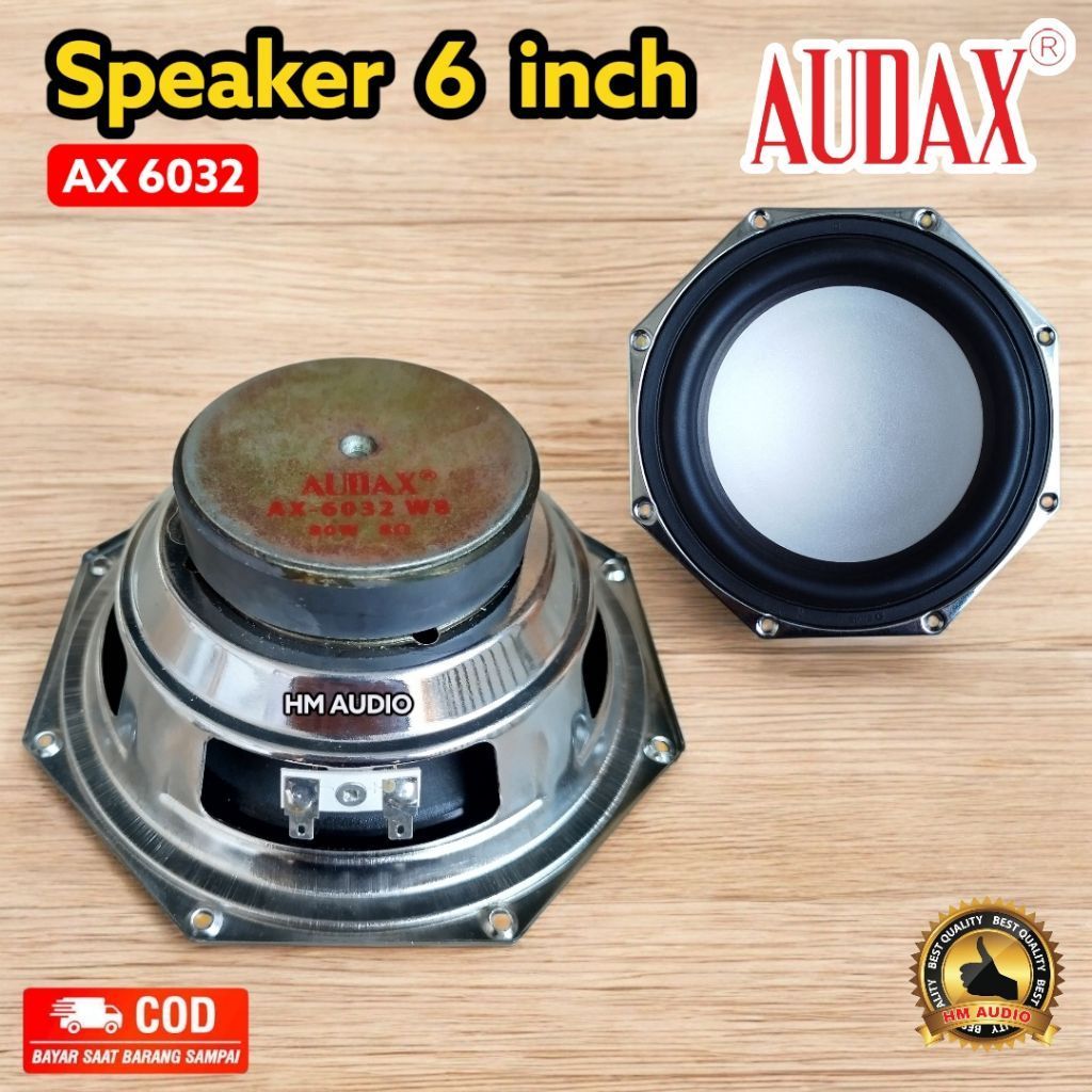 Speaker 6 inch Audax AX 6032 Original