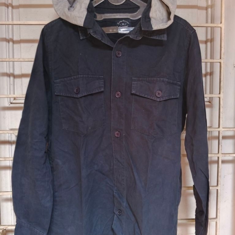 Kemeja Kanvas Hoodie Tira Jeans